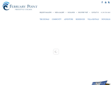 Tablet Screenshot of februarypoint.com